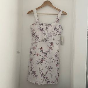 Floral zip up dress